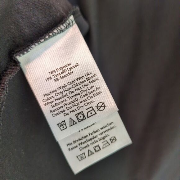 Eddie Bauer Black Women's M Medium Open Layering Cardigan High Low - Picture 3 of 5